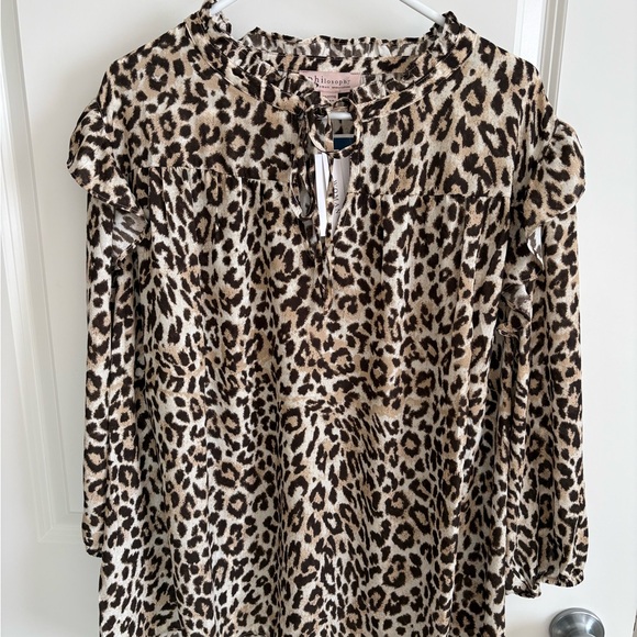 Philosophy Animal Print Blouse - Picture 4 of 7